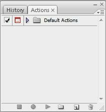 The Actions Panel in Photoshop