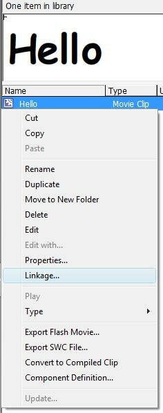library screen menu